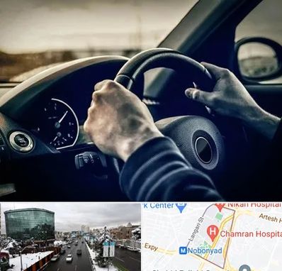 اجاره ماشین با راننده در اقدسیه 