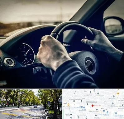 اجاره ماشین با راننده در میرداماد 