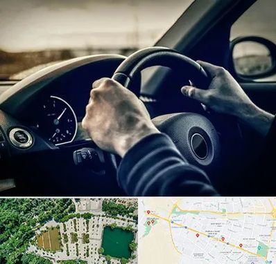 اجاره ماشین با راننده در وکیل آباد مشهد 