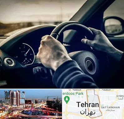 اجاره ماشین با راننده در صادقیه 