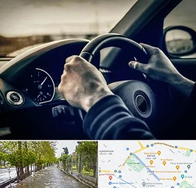 اجاره ماشین با راننده در خیابان ارم شیراز