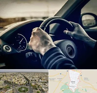 اجاره ماشین با راننده در قزوین