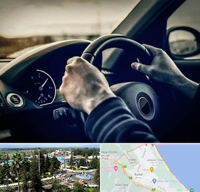 اجاره ماشین با راننده در رودسر