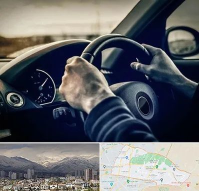 اجاره ماشین با راننده در منطقه 4 تهران 