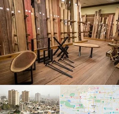 چوب فروشی در منطقه 5 تهران 