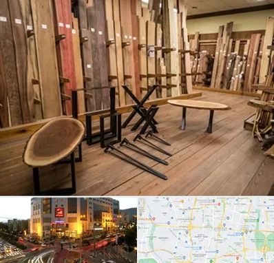 چوب فروشی در جنت آباد تهران 