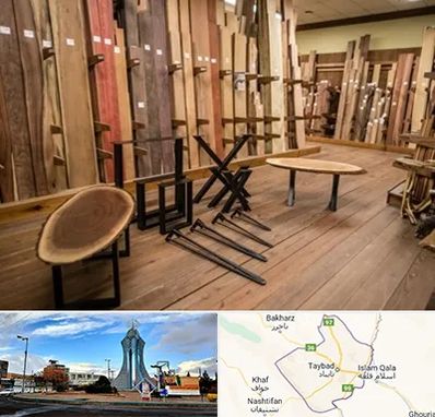 چوب فروشی در تایباد