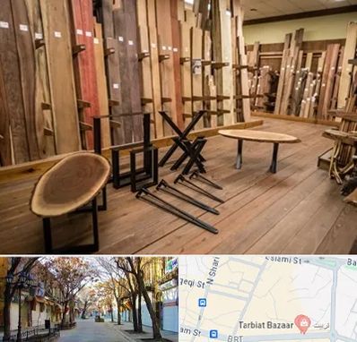 چوب فروشی در تربیت تبریز