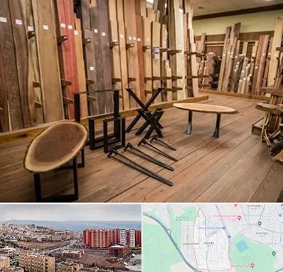 چوب فروشی در سهند تبریز