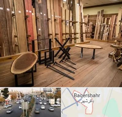 چوب فروشی در باقرشهر