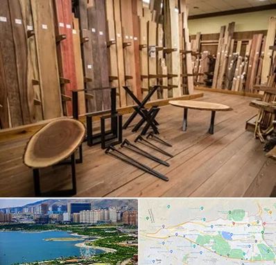 چوب فروشی در منطقه 22 تهران 