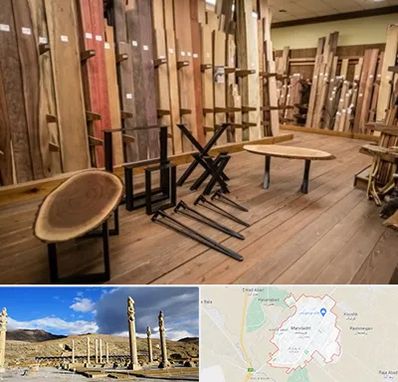 چوب فروشی در مرودشت