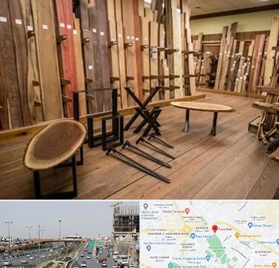 چوب فروشی در بلوار توس مشهد 