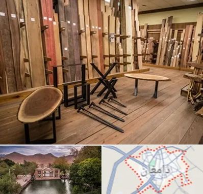 چوب فروشی در دامغان