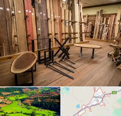 چوب فروشی در نکا