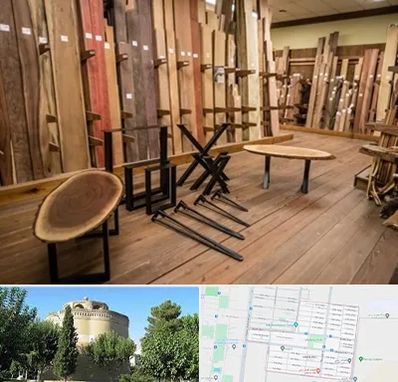 چوب فروشی در مرداویج اصفهان