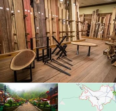 چوب فروشی در فومن