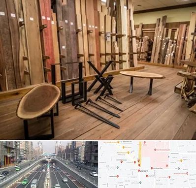 چوب فروشی در توحید 