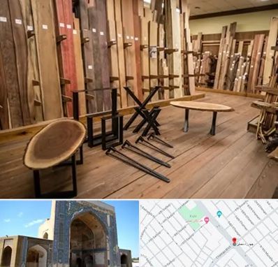 چوب فروشی در مصلی مشهد