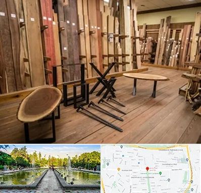 چوب فروشی در سرسبز 