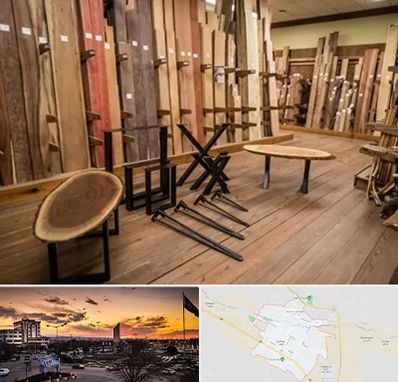 چوب فروشی در قوچان