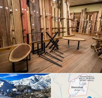 چوب فروشی در شمشک