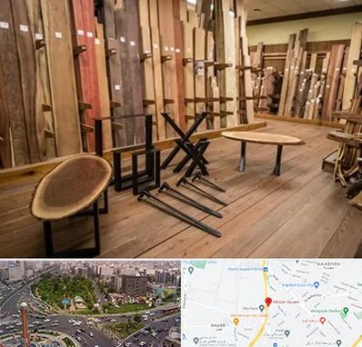 چوب فروشی در سبلان 