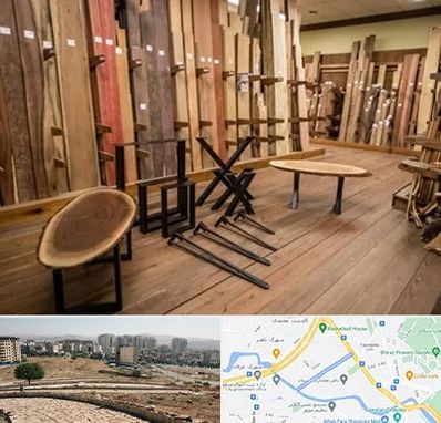 چوب فروشی در کوی وحدت شیراز