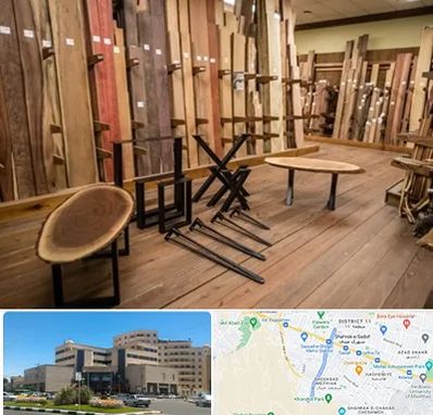 چوب فروشی در صیاد شیرازی مشهد