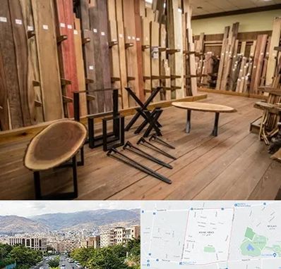 چوب فروشی در خانی آباد 