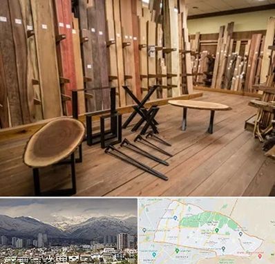 چوب فروشی در منطقه 4 تهران 