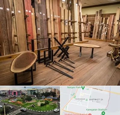 چوب فروشی در تهرانسر 