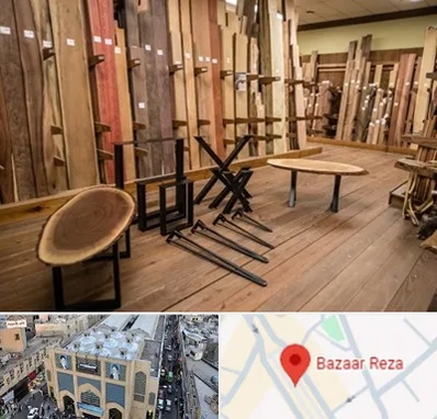 چوب فروشی در بازار رضا مشهد