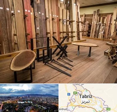 چوب فروشی در تبریز