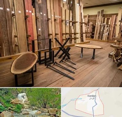 چوب فروشی در کردان