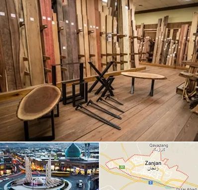 چوب فروشی در زنجان