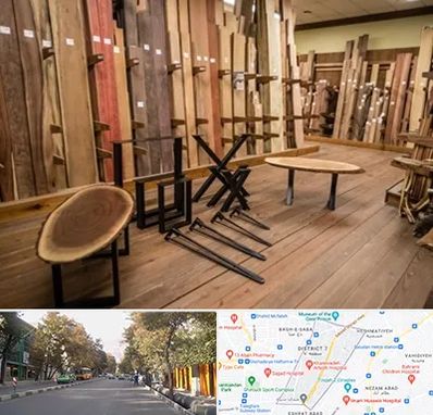 چوب فروشی در شریعتی 