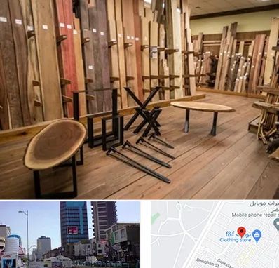 چوب فروشی در چهارراه طالقانی کرج