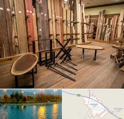 چوب فروشی در قروه