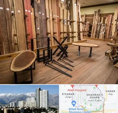 چوب فروشی در شهرک غرب 