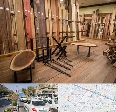 چوب فروشی در مفتح مشهد