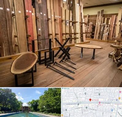 چوب فروشی در هشت بهشت اصفهان