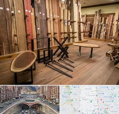 چوب فروشی در منطقه 10 تهران 