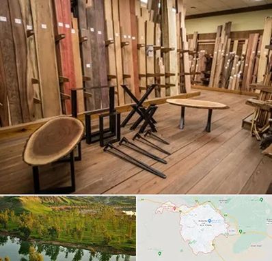 چوب فروشی در بهبهان