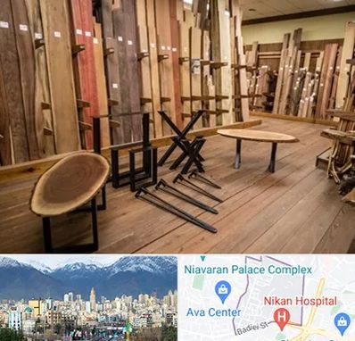 چوب فروشی در آجودانیه 