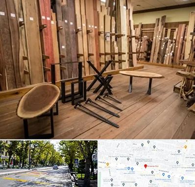 چوب فروشی در میرداماد 