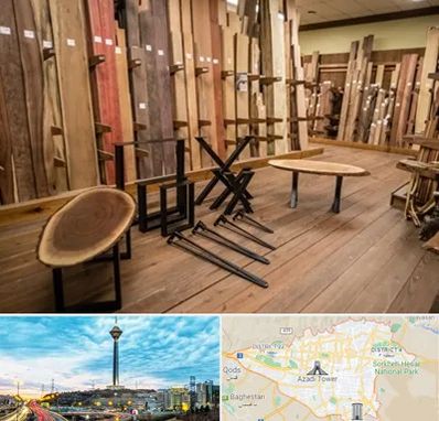 چوب فروشی در تهران