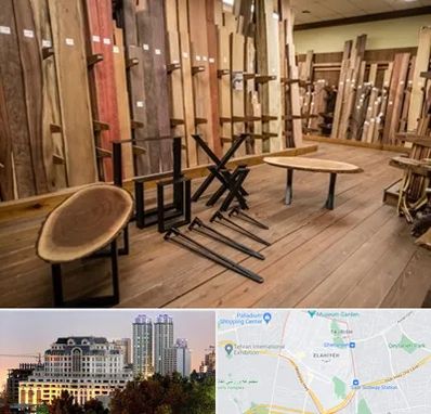 چوب فروشی در فرشته 