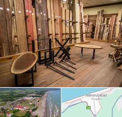 چوب فروشی در محمودآباد