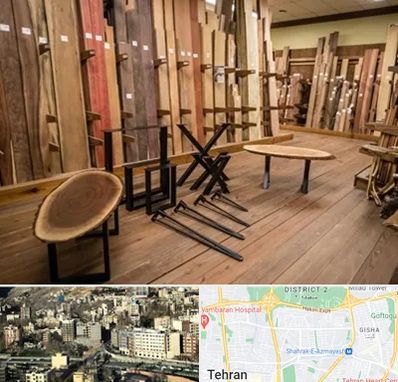 چوب فروشی در مرزداران 